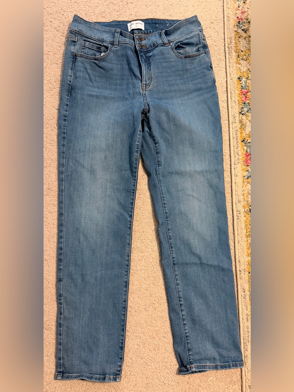 Lane Bryant Straight Leg Light Blue Jeans